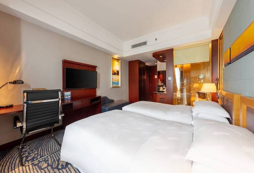 琮城市景观的豪华间, Zhuhai Charming Holiday Hotel Free Welcome Fruit Plate