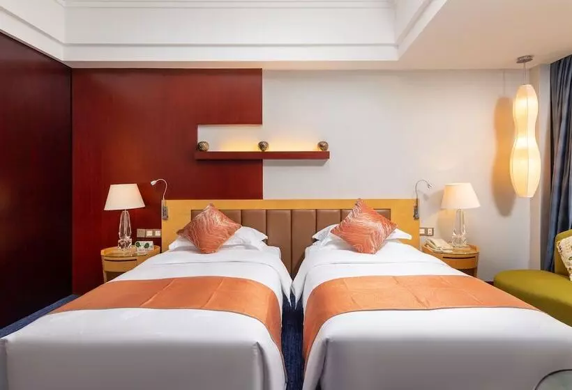 オーシャンビューデラックスルーム, Zhuhai Charming Holiday Hotel Free Welcome Fruit Plate