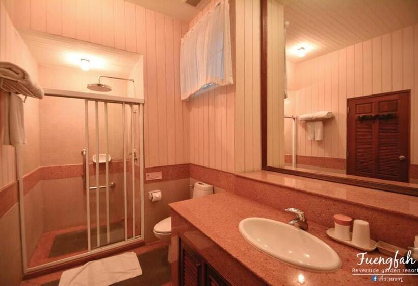 غرفة ديلوكس, Fuengfah Riverside Gardens Resort