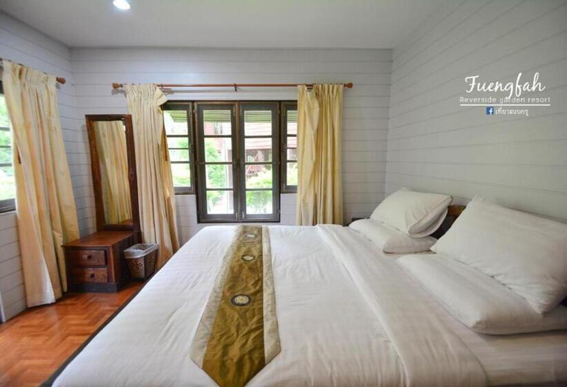 غرفة قياسية مطلّة علي الحديقة, Fuengfah Riverside Gardens Resort