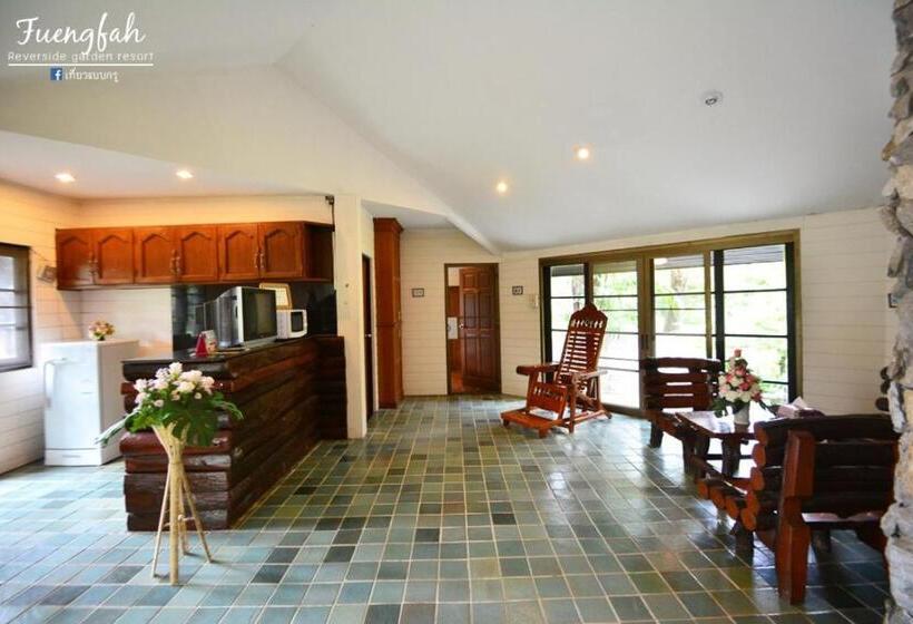 غرفة قياسية مطلّة علي الحديقة, Fuengfah Riverside Gardens Resort