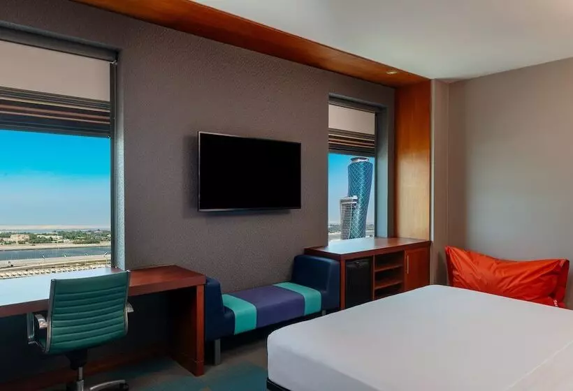 ダブルベッドスタンダードルーム, Aloft Abu Dhabi