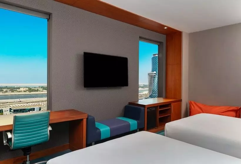 ２ダブルベッドのスタンダードルーム, Aloft Abu Dhabi