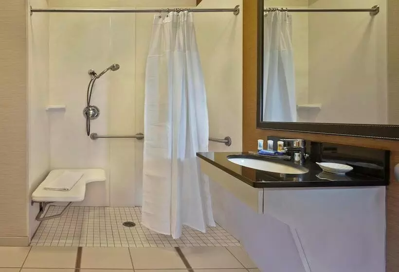 ２ダブルベッドのスタンダードルーム, Fairfield Inn & Suites Boca Raton