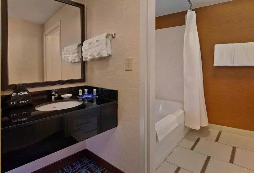 ２ダブルベッドのスタンダードルーム, Fairfield Inn & Suites Boca Raton