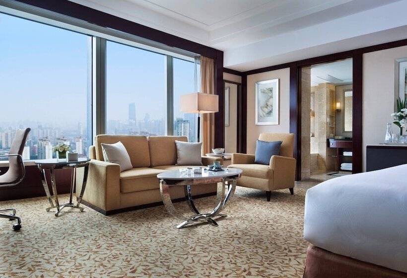 이그제큐티브 룸, Jw Marriott Hotel Shanghai Changfeng Park