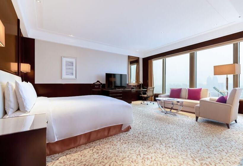 Park Manzaralı Lüks Oda, Jw Marriott Hotel Shanghai Changfeng Park