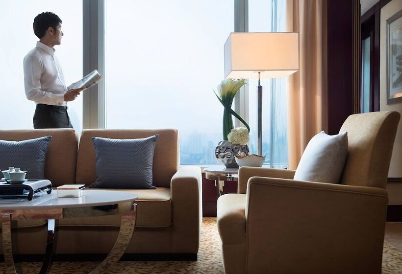 Park Manzaralı Lüks Oda, Jw Marriott Hotel Shanghai Changfeng Park