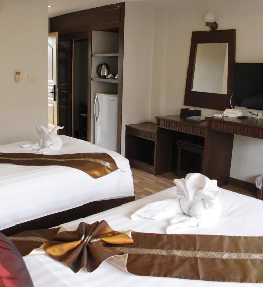 غرفة قياسية مزوَّدة بشُرفة, Luckswan Resort Chiang Rai   Sha Extra Plus