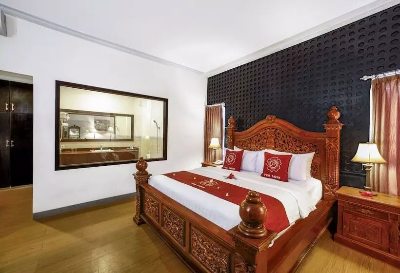 ツーベッドルーム　ヴィラ, Puri Saron Hotel Baruna Beach Lovina