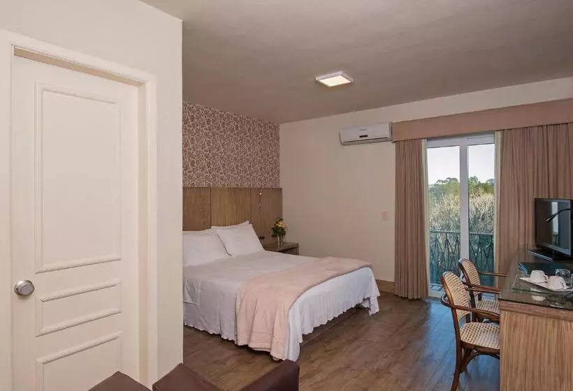 اتاق لوکس با چشمانداز, Villa Bella Hotel & Spa Gramado