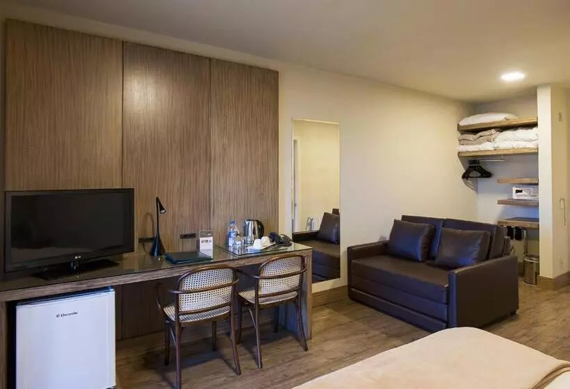 اتاق لوکس با چشمانداز, Villa Bella Hotel & Spa Gramado