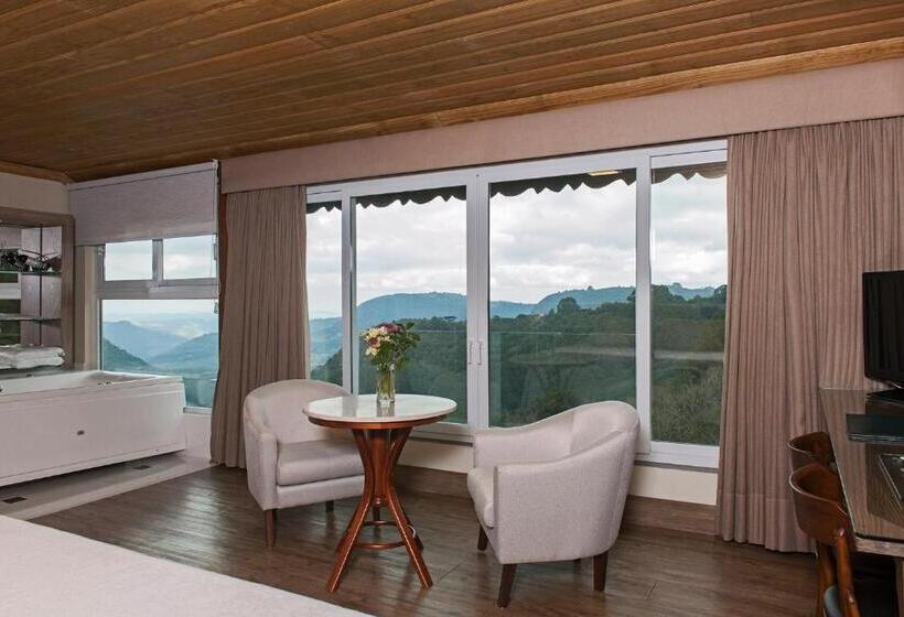 חדר סופריור עם ג'קוזי, Villa Bella Hotel & Spa Gramado