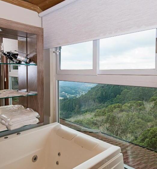 חדר סופריור עם ג'קוזי, Villa Bella Hotel & Spa Gramado