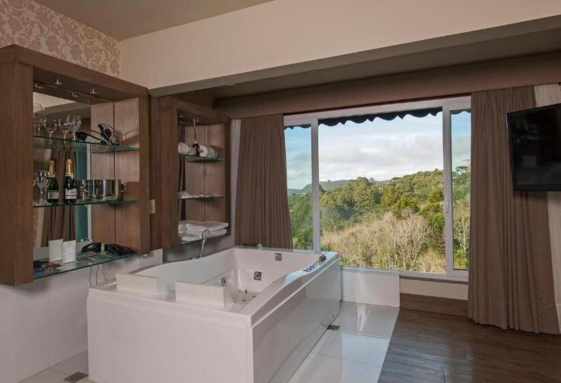 סוויטה עם ג'קוזי, Villa Bella Hotel & Spa Gramado