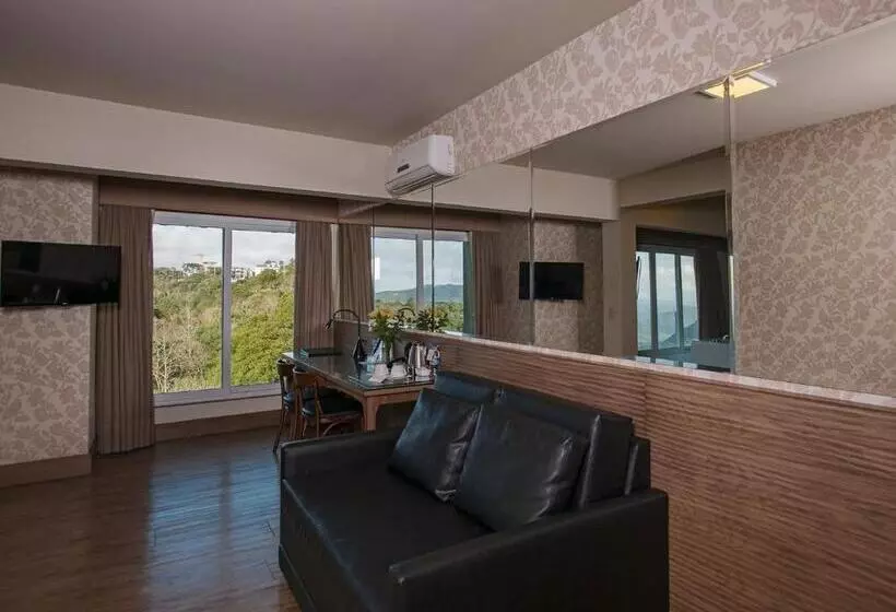 سوئیت جونیور با چشمانداز کوهستان, Villa Bella Hotel & Spa Gramado