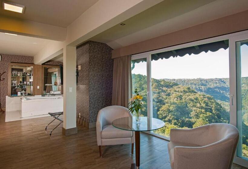 חדר דלוקס עם מיטת קינג, Villa Bella Hotel & Spa Gramado