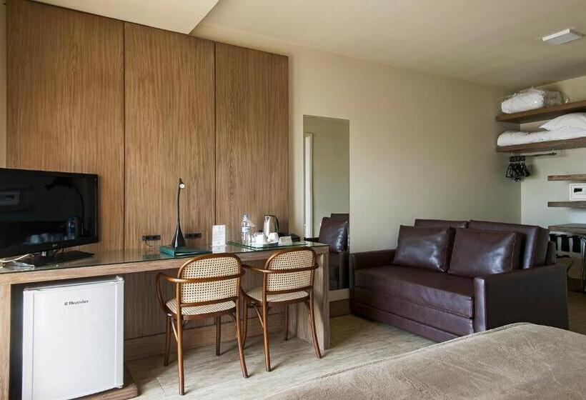 חדר דלוקס עם נוף, Villa Bella Hotel & Spa Gramado