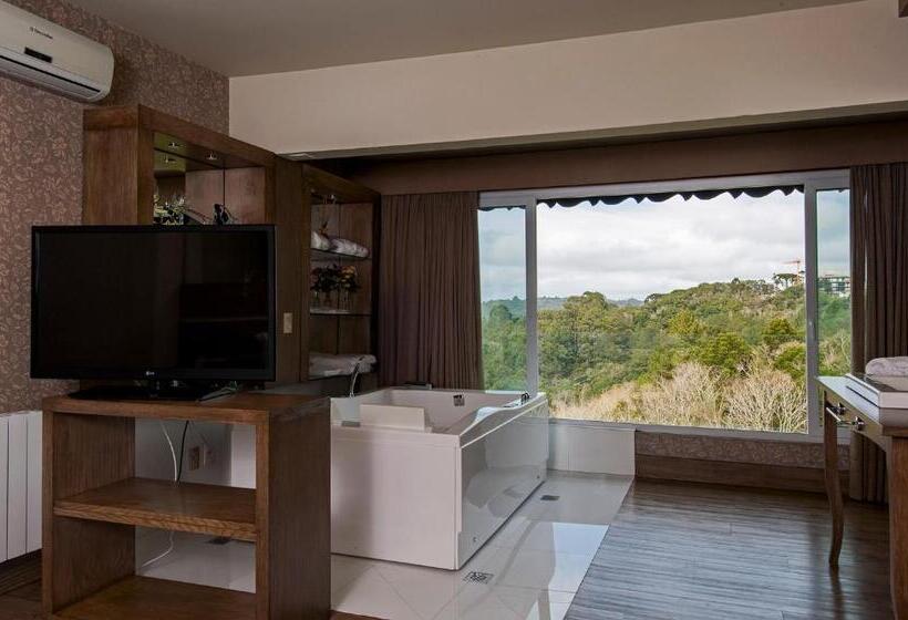 סוויטה עם ג'קוזי, Villa Bella Hotel & Spa Gramado