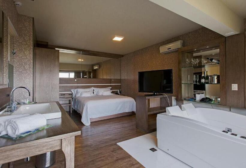 סוויטה עם ג'קוזי, Villa Bella Hotel & Spa Gramado