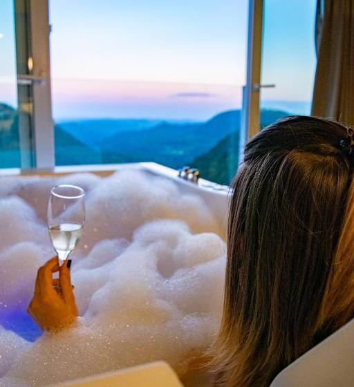 חדר דלוקס עם מיטת קינג, Villa Bella Hotel & Spa Gramado