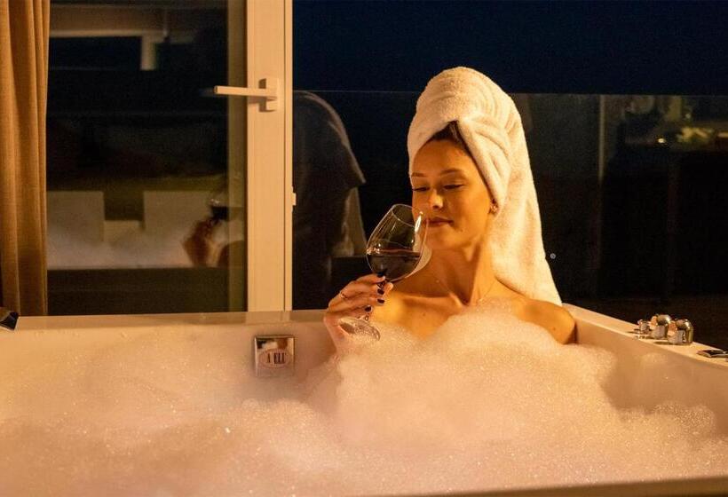 חדר דלוקס עם מיטת קינג, Villa Bella Hotel & Spa Gramado