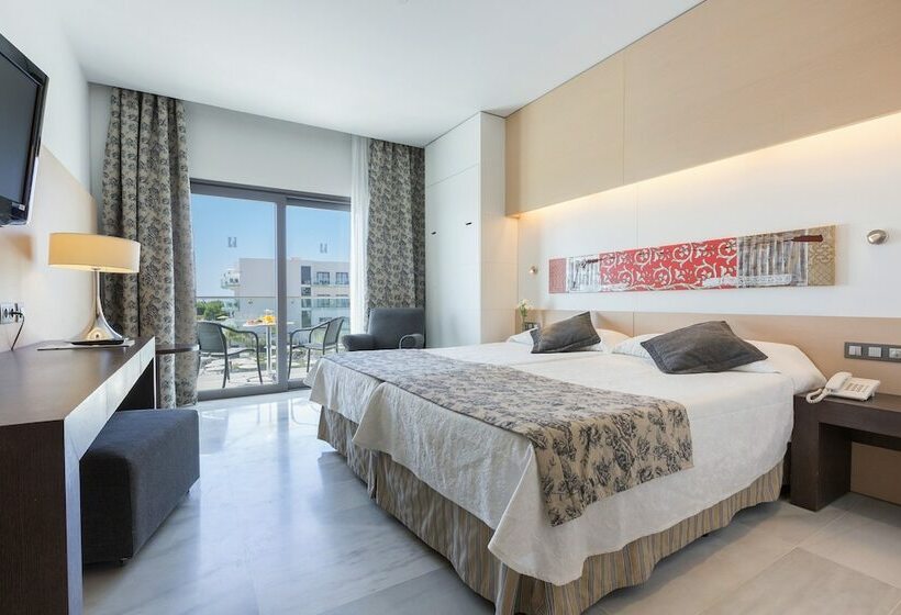 标准间侧面带海景, Hipotels Gran Conil & Spa