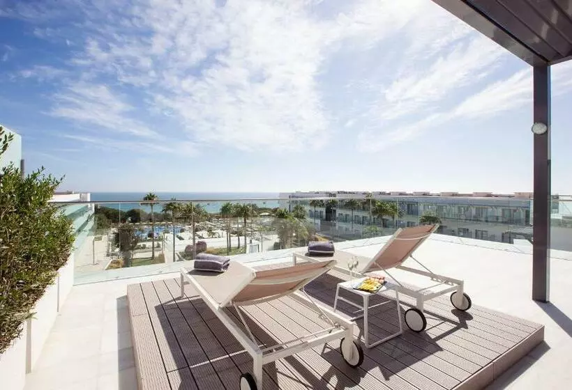 اتاق لوکس با چشم‌انداز دریا, Hipotels Gran Conil & Spa