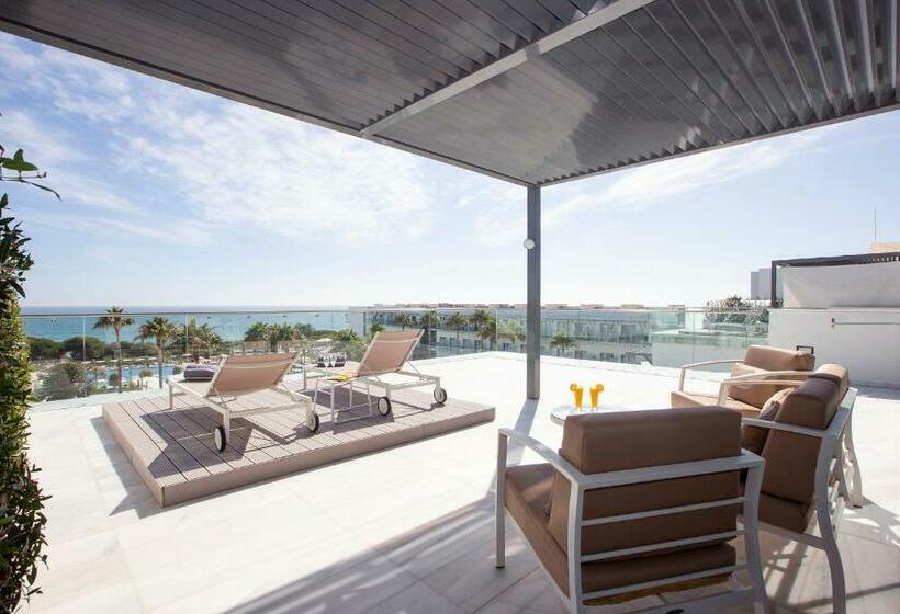 غرفة ديلوكس مطلّة علي البحر, Hipotels Gran Conil & Spa