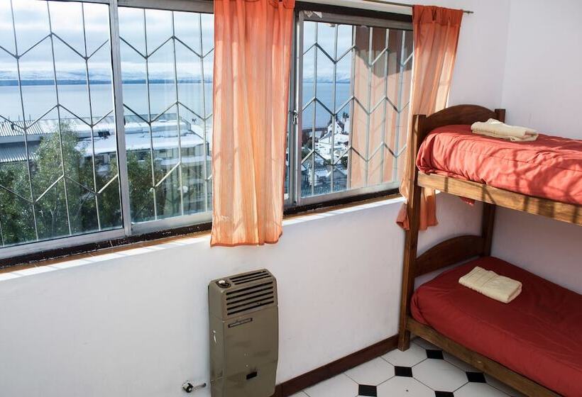 带共用浴室的标准房间, Hostel Inn Bariloche