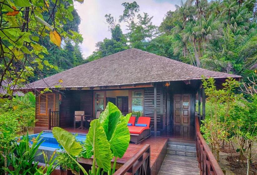 Вилла с 1 спальней и бассейном, Bunga Raya Island Resort & Spa