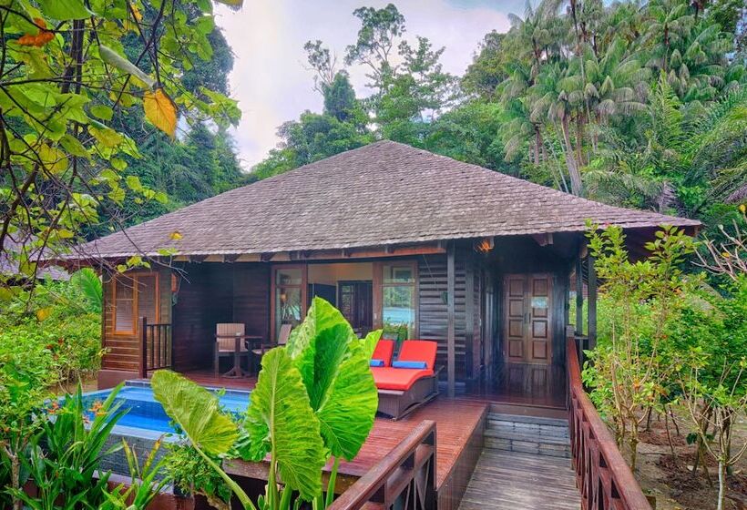 Вилла с 1 спальней и бассейном, Bunga Raya Island Resort & Spa