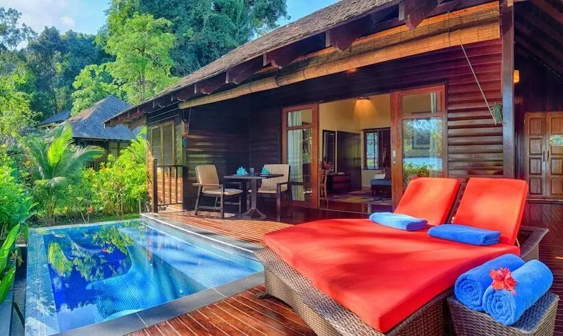 プール付き1ベッドルームヴィラ, Bunga Raya Island Resort & Spa