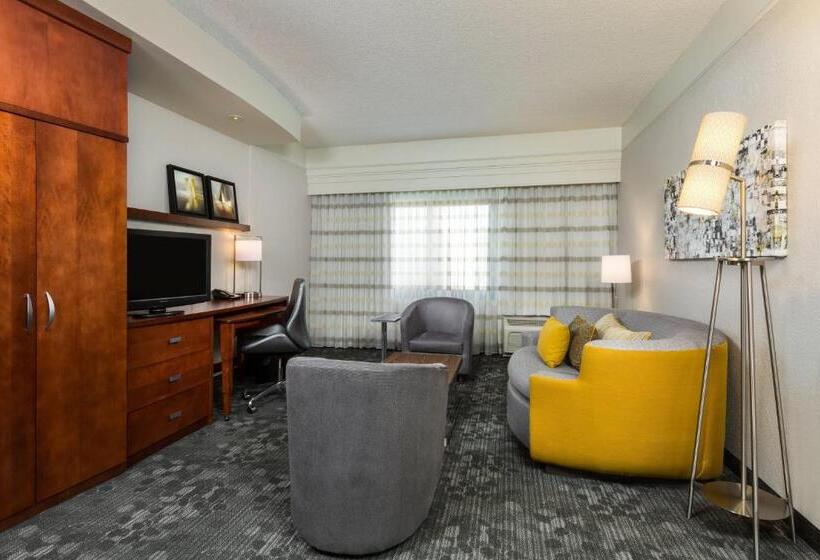 Люкс Кровать Кинг, Courtyard By Marriott Houston Galleria