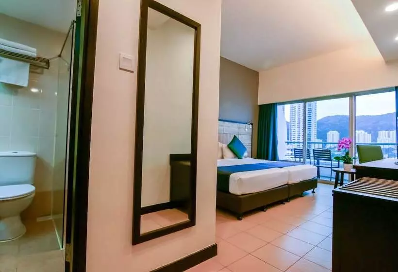 ２ベッドスイートルーム, Flamingo By The Beach Penang