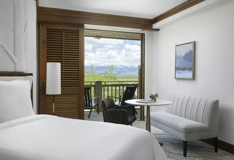 ２ダブルベッドのスタンダードルーム, Four Seasons Resort Jackson Hole