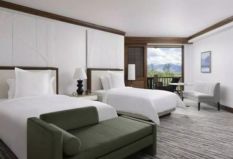 ２ダブルベッドのスタンダードルーム, Four Seasons Resort Jackson Hole