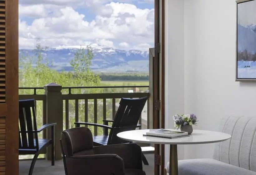 ２ダブルベッドのスタンダードルーム, Four Seasons Resort Jackson Hole