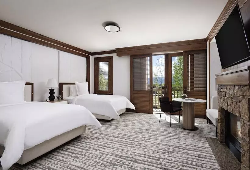 ２ダブルベッドのスタンダードルーム, Four Seasons Resort Jackson Hole