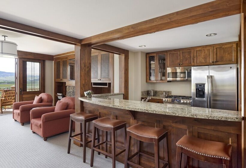 דירת שלושה חדרים, Four Seasons Resort Jackson Hole