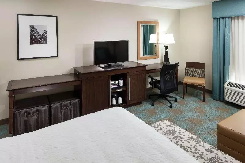 キングサイズベッドのスタンダードルーム, Hampton Inn & Suites St. Louis At Forest Park