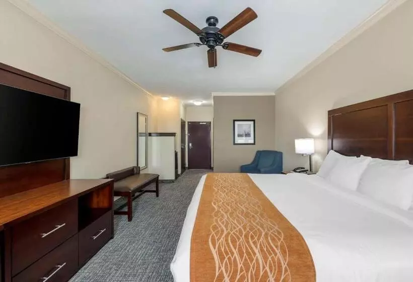 اتاق استاندارد با تخت بزرگ برای معلولان, Comfort Inn & Suites Fort Worth  Fossil Creek