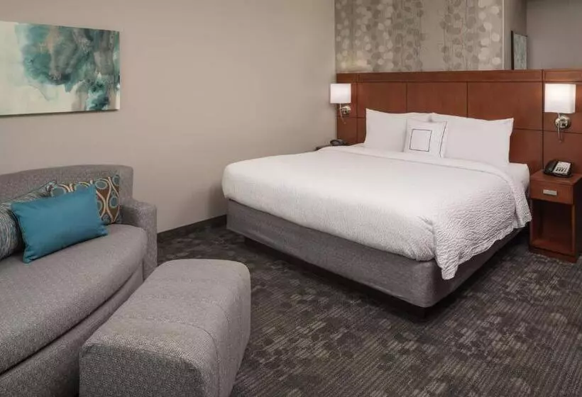 キングサイズベッドのスタンダードルーム, Courtyard By Marriott Miami West/fl Turnpike