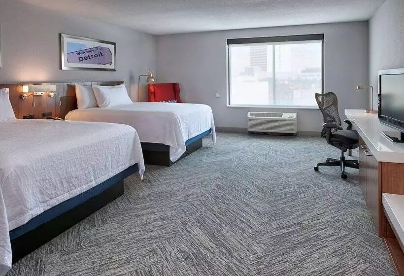 اتاق استاندارد برای معلولان, Hilton Garden Inn Detroit Downtown
