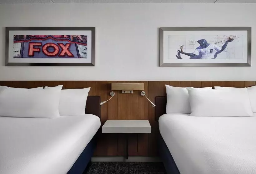 اتاق پرمیوم, Hilton Garden Inn Detroit Downtown