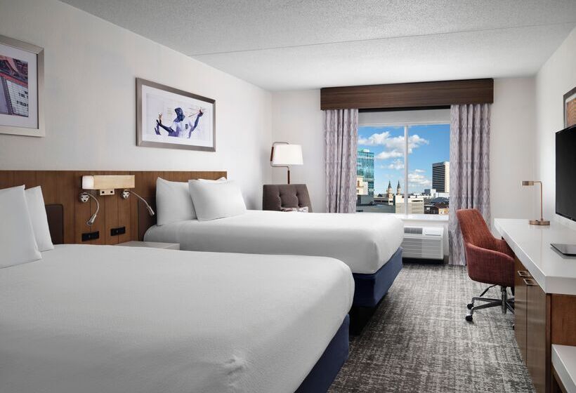 高级客房, Hilton Garden Inn Detroit Downtown