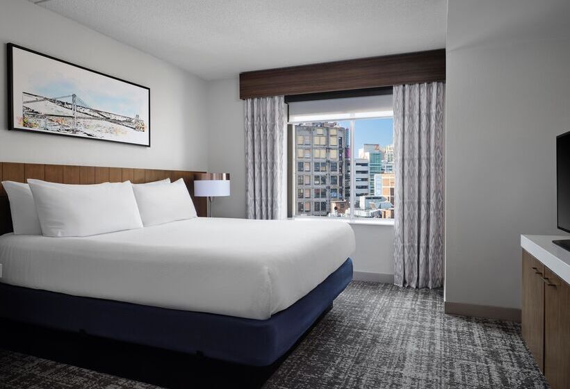 Júnior Suíte Cama King, Hilton Garden Inn Detroit Downtown
