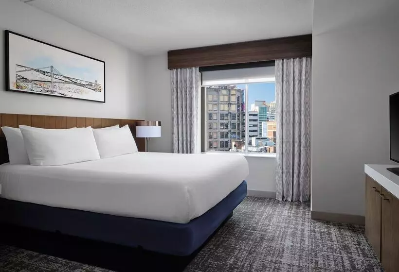سوئیت جونیور با تخت بزرگ, Hilton Garden Inn Detroit Downtown