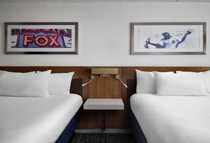 Standardzimmer, Hilton Garden Inn Detroit Downtown