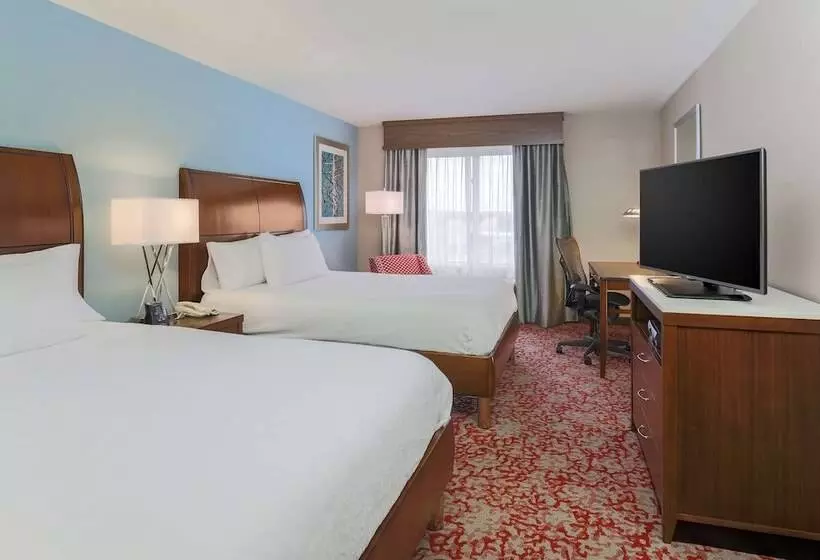 ２ダブルベッドのスタンダードルーム, Hilton Garden Inn Nanuet